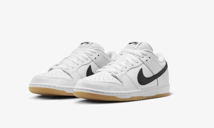 Nike SB Dunk Low Pro "White Gum / Orange"