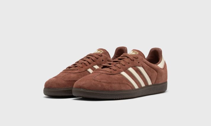 Adidas Samba OG "Brown / Cream"