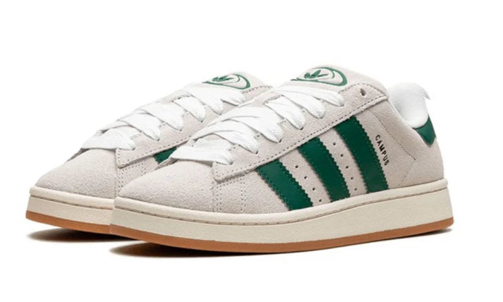 Adidas Campus 00s "Crystal White Dark Green"