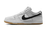 Nike SB Dunk Low Pro "White Gum / Orange"