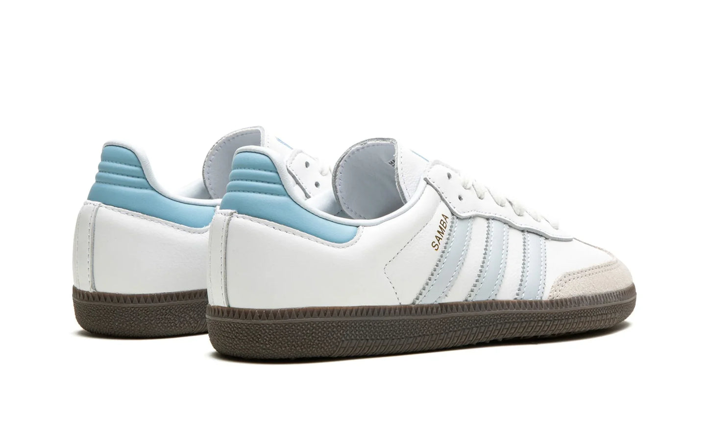 Adidas Samba OG "White / Halo Blue"