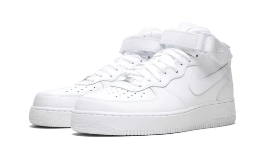 Nike Air Force 1 Mid 07 "White on White"
