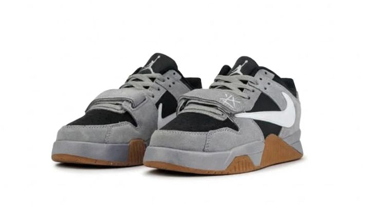 Air Jordan Cut The Check x TS Grey Gum