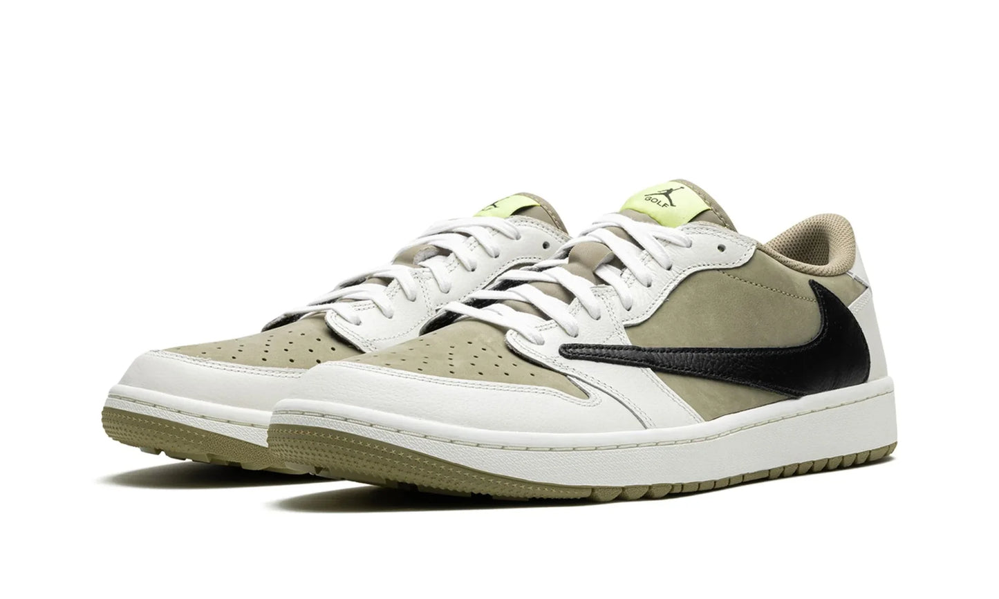 Air Jordan 1 Retro Low "Golf Travis Scott Neutral Olive"